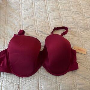 ThirdLove Red Silk Bra